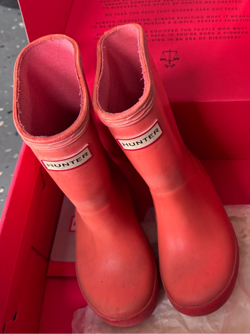 Hunter Boots - Girls Preschool (Size 8)